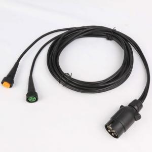 Wholesale Trailer Lamp Standard Trailer Connector Wiring Trailer Extension Cable Black Color from china suppliers