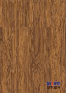 Wholesale 1220x183mm Fireproof SPC Plastic Flooring E0 Formaldehyde Ormosia Henryi Padauk GKBM SY-W3008 from china suppliers