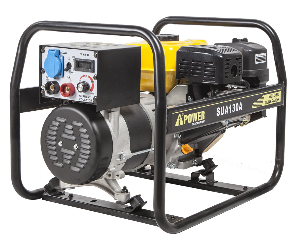 Multi Function Gasoline Welder Generator , 120A Petrol Welding Machine