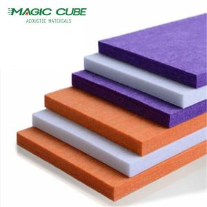 Wholesale Eco Friendly Polyester Fiber Acoustic Panel Heat Insulation For Gyms from china suppliers