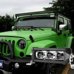8D CREE Single Row LED Straight Light Bar For Offroad Tractor 4wd 4X4 Truck ATV