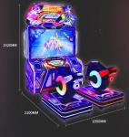 PlayFun Motion 2 Player Small Kids Racing Motor Video Game Coin Operated