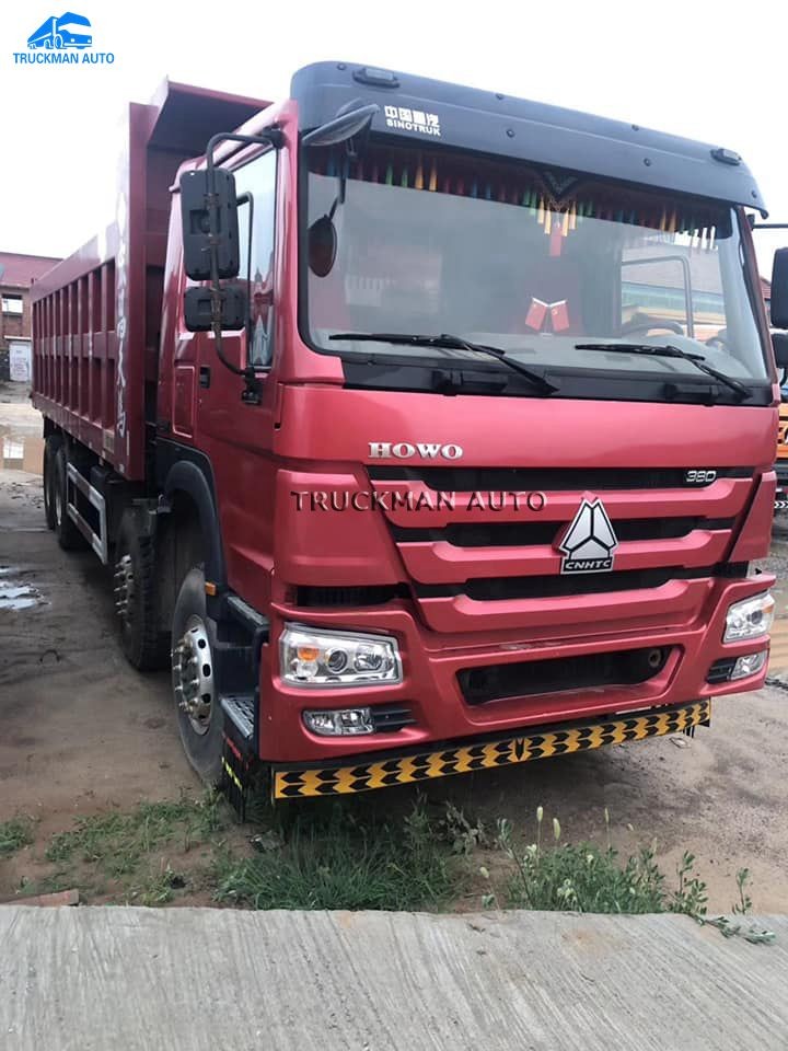 2016 Year SINOTRUCK HOWO Second Hand Dumper Truck 380HP Engine