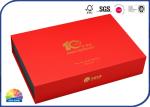 ISO Book Style Cardboard Flip Top Magnetic Gift Box