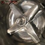 800L High Speed Heating 1800kg/H Mixer Blade