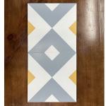 Porcelain Rustic Decorative Flower Tile For Kitchen Bedroom Washroom Floor And