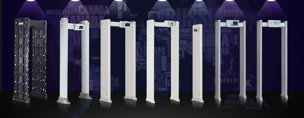 Portable Handheld Metal Detector For Railway Stations / Tourist Attractions