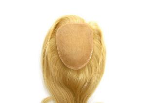 Wholesale OEM Straight Golden 100% Remy Virgin Hair Wig With A Fringe No Tangle from china suppliers