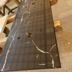 OEM White Marble Countertop Vanity Top For Home Decoration