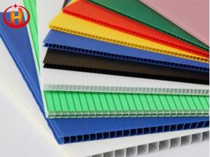 Wholesale Colorful Non Toxic Polypropylene Corrugated Plastic Sheet For Packaging from china suppliers