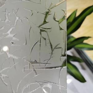 Wholesale 5mm 12mm colorless Satin Acid Etched Glass Textured from china suppliers
