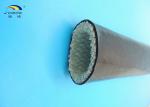 Eco - Friendly Flexible Non - Alkali Fiberglass Yarn Fireproof Sleeve 6.0mm ~