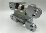 Mortise Mount SOSS Invisible Hinge For Inset Doors Satin Chrome Finishing