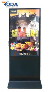 Wholesale 55inch 2K 350cd/M2 Floor Stand Advertising Machine 8ms from china suppliers