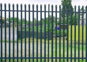 Wholesale High Security D Section Galvanised Palisade Fencing Powder Coated from china suppliers