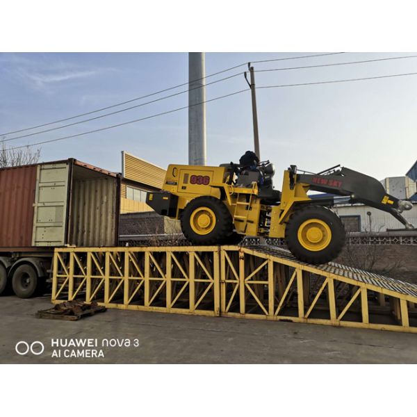 Hydraulic System 3 Ton Wheel Loader With 1.7m³ Bucket Capacity