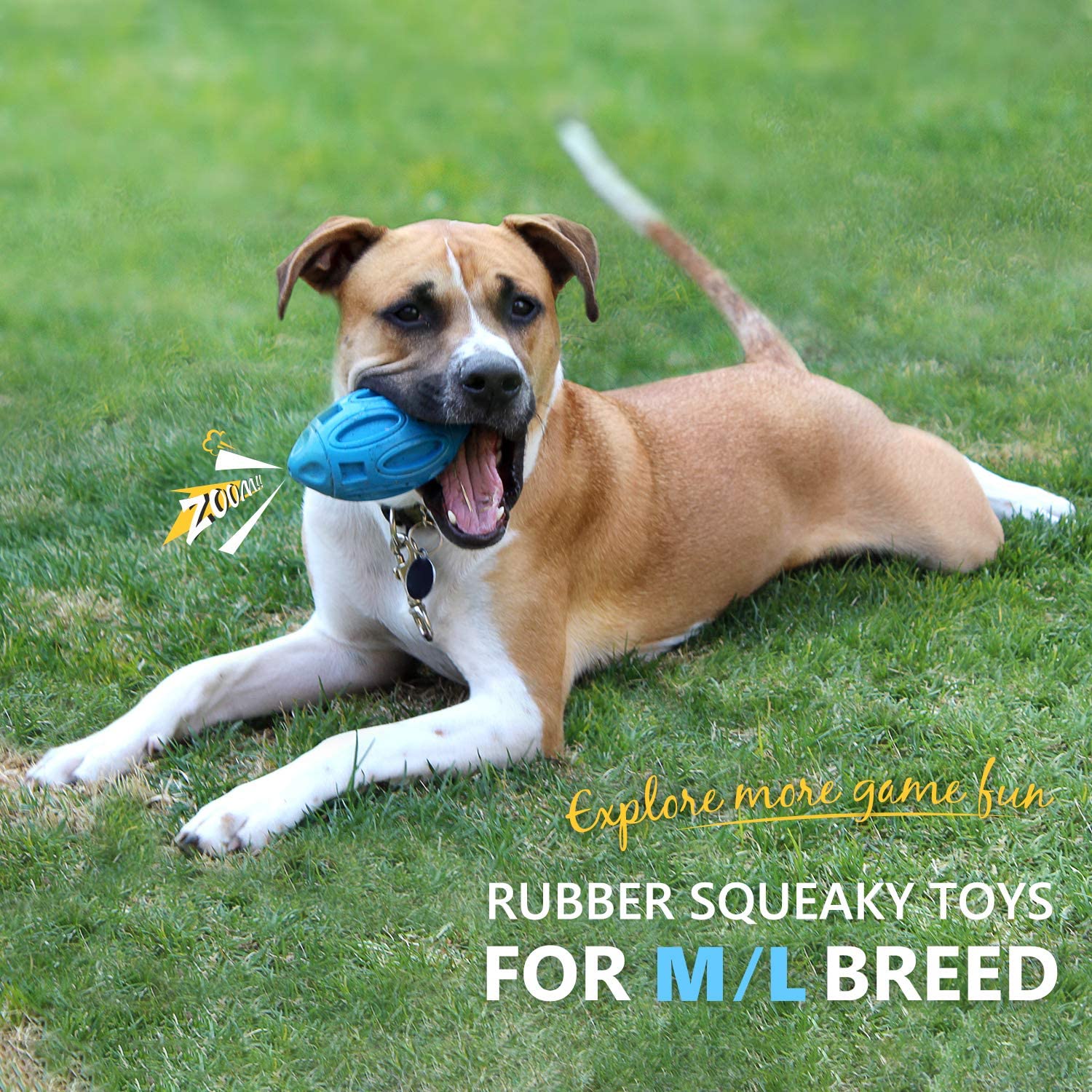 Dogs Squeaky Dog Foot Ball Toy Indestructible Dog Toy for Small Medium