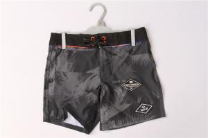 Wholesale Black Printed Kids 4 Way Stretch Shorts Mens Children's Spandex Shorts from china suppliers