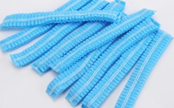 Disposable Elastic Edge Unisex Medical Head Cap