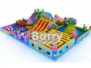 Wholesale Fire Retardant Inflatable Sport Game Water Park Slides With Air Blower / Repair Kit from china suppliers