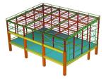 Customised Steel Framed Agricultural Buildings Cow Shed Earthquake Proof