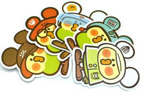 Wholesale UV Proof Die Cut Printed Cartoon PVC Vinyl Stickers from china suppliers