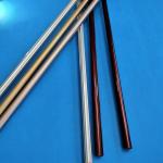 Zinc Alloy 22 Inch 6.7m Black Rod Iron Curtain Rods