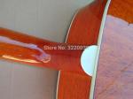 Top Quality 41 inch Orange color G Hummingbird classic acoustic guitar,Factory