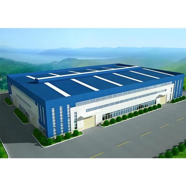 Commercial Galvanized Steel Structure Warehouse Prefabricated Warehouse