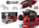 Alloy Truck Vehicle Children's Play Toys 4 Big Wheels Pull Back And Go