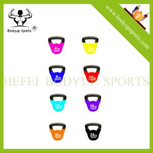 Wholesale Kettlebell Pvc Coated Colored Neoprene Kettlebell from china suppliers