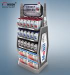 Drive Sales Metal Display Racks Custom Lubricant Motor Engine Oil Display Rack