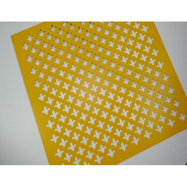 Abrasion Proof Punched Aluminum Sheets 8mm Perforated Sheet Smooth Surface