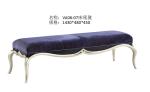 Luxury leather Sofa bench sofa for Villa house Bedroom furniture and living