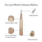 4 Speed Levels Permanent Makeup Machine Cartridge Needle For Eyebrow Lip Tattoo