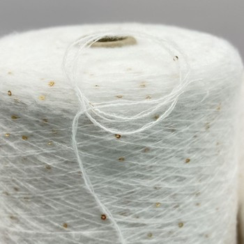 Blending 1/9NM Sparkling Sequin Yarn For Sweater Fashion Decor