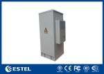 32U 19 Inch Outdoor Telecom Cabinet With Air Conditioning Cooling