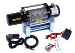 Single Line 2000-9500 Lbs Portable Atv Winch 24v / 12v Electric Winches For Atv