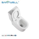 ceramic one piece toilet Popular sanitary ware bowl for bathroom SWM8610 Rimless