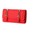 Buy cheap The new solid color long section of the wallet buckle rivets Europe Women's from wholesalers