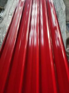 Wholesale PPGI Metal Iron Zinc Roofing Tiles Color Coated Galvalume Corrugated Steel Roof Profile Sheet from china suppliers