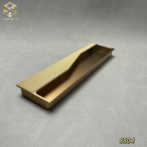 Wholesale Textured Grip 6mm Thick Aluminium Cabinet Handles For Kitchen / Office Cabinets from china suppliers