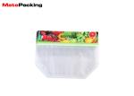 Transparent Anti Fog Vegetable Packing Bags , Fruit Packing Bags With Air Hole