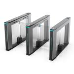 SUS304 Stainless Steel Speedlane Swing Turnstile Gate For Pedestrian Access