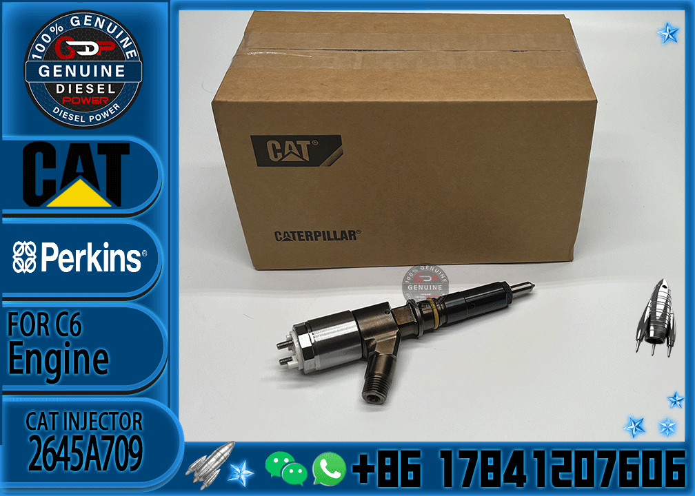 New Diesel Fuel Injectors nozzles 321-0990 2645A743 10R-7668 2645A705 2645A709 injector for Caterpillar C6.6 Perkins 110