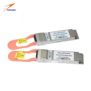 Wholesale Fibre Optic OTU4 Line Interface 4WDM 100G QSFP28 Transceiver 4 X 28Gb/S from china suppliers