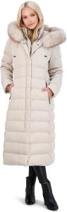 Wholesale Autumn Winter Tahari Nellie Womens Long Puffer Coat S M L 3XL from china suppliers