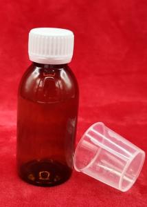 Wholesale Brown 120ml Pharmaceutical PET Bottles For Syrup Low Light Transmission from china suppliers