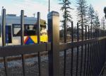 Australia Garrison Fencing Steel Tubular Tube 40mm wall Thick 1.6mm Rails