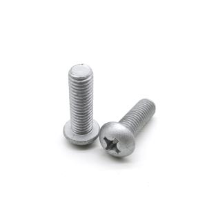 Wholesale Zinc Aluminium Flake Coating Cross Recessed Pan Head Screw GB818 ISO7045 from china suppliers